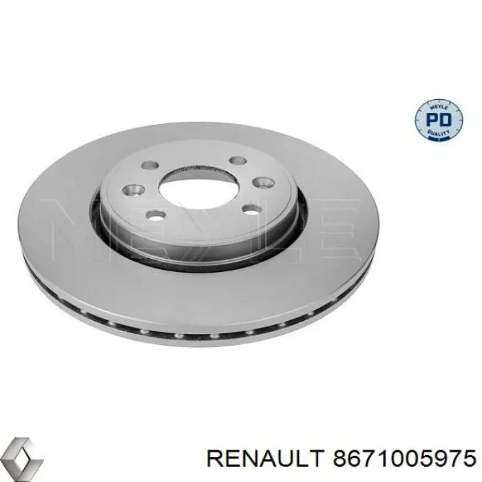 Купити 8671005975 Renault (RVI) Ротор гальмівний