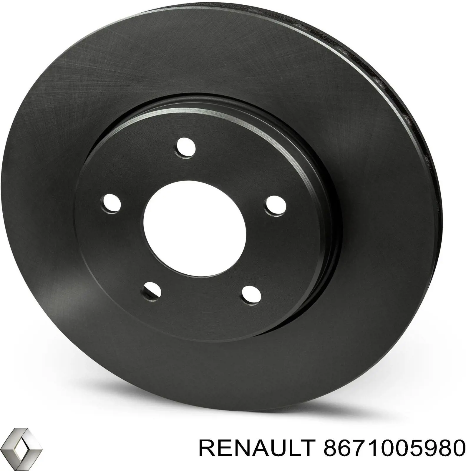 Купити 8671005980 Renault (RVI) Диск заднього гальма