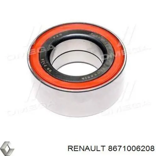 8671006208 Renault (RVI) Підшипник маточини передньої