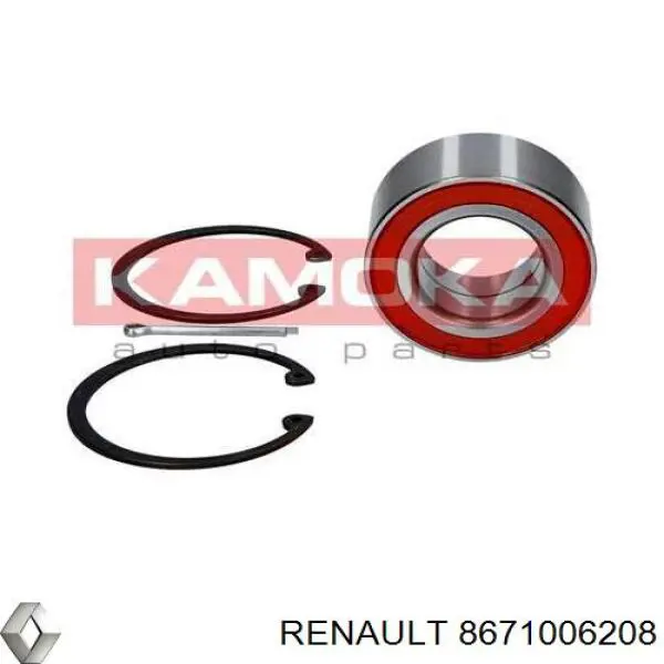 Купити 8671006208 Renault (RVI) Підшипник ступиці передньої