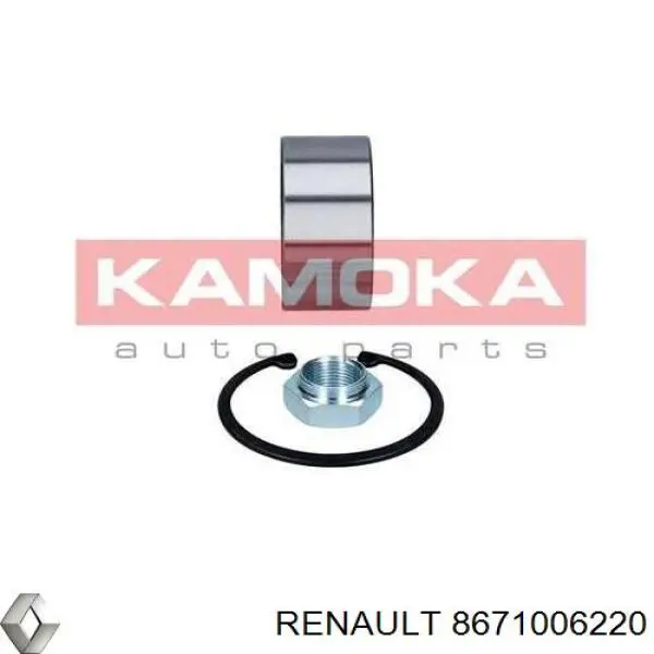 Купити 8671006220 Renault (RVI) Підшипник ступиці передньої