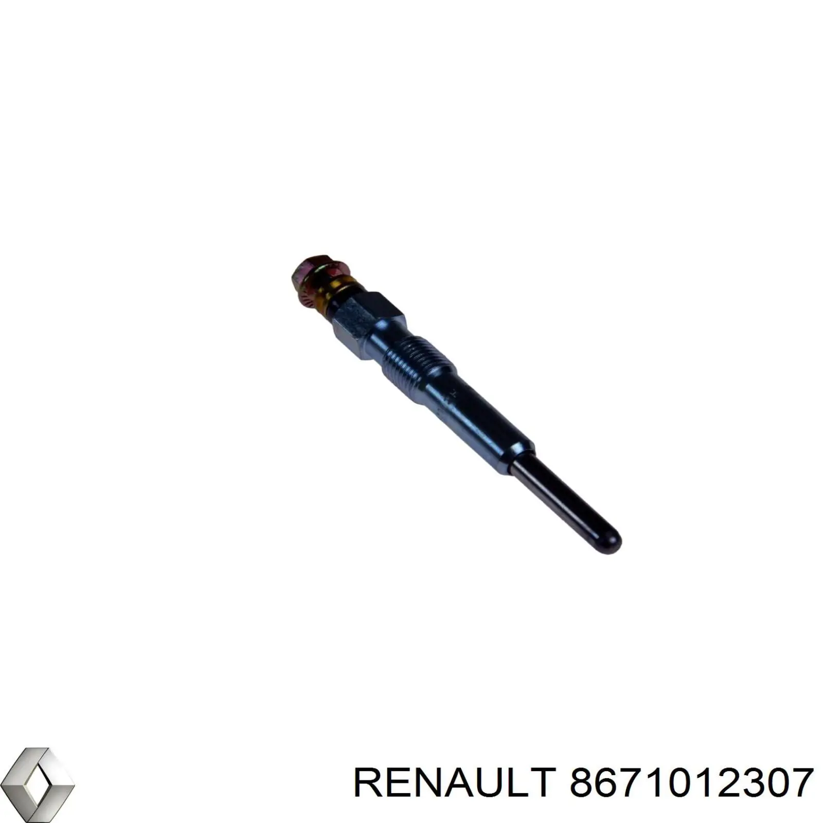 Свічка накалу 8671012307 Renault (RVI)