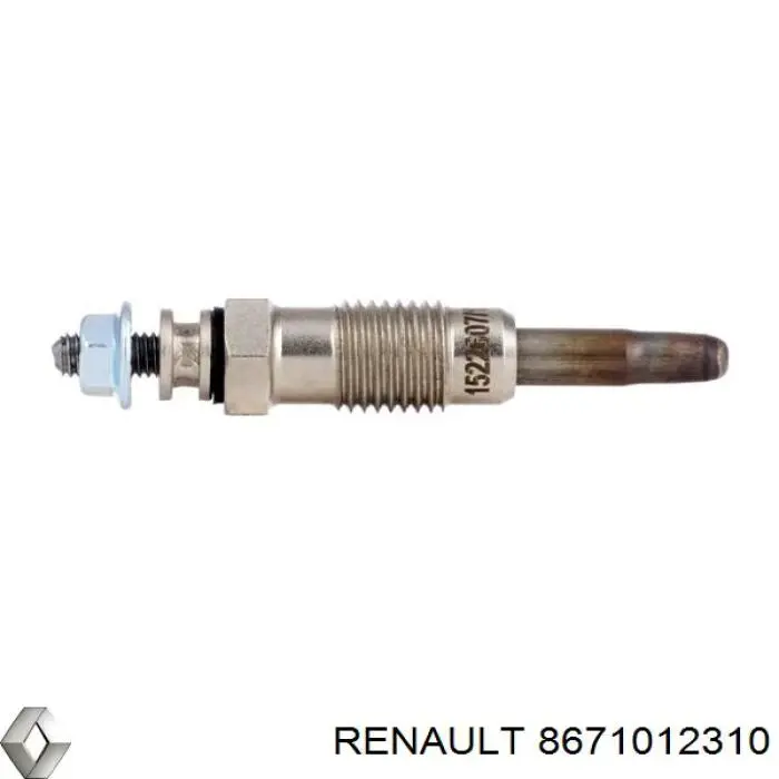 8671012310 Renault (RVI) свічка накалу