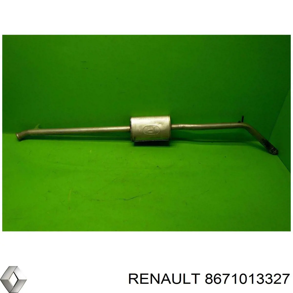 Вихлопна труба Renault (RVI) 8671013327 ціна, від 50.78 USD
