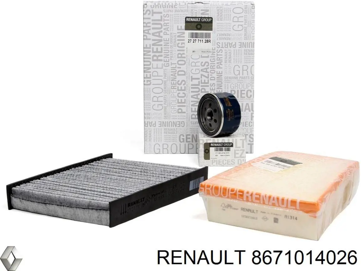 Купити 8671014026 Renault (RVI) Фільтр очищення масла відцентровий