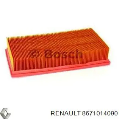 8671014090 Renault (RVI) фільтр повітряний
