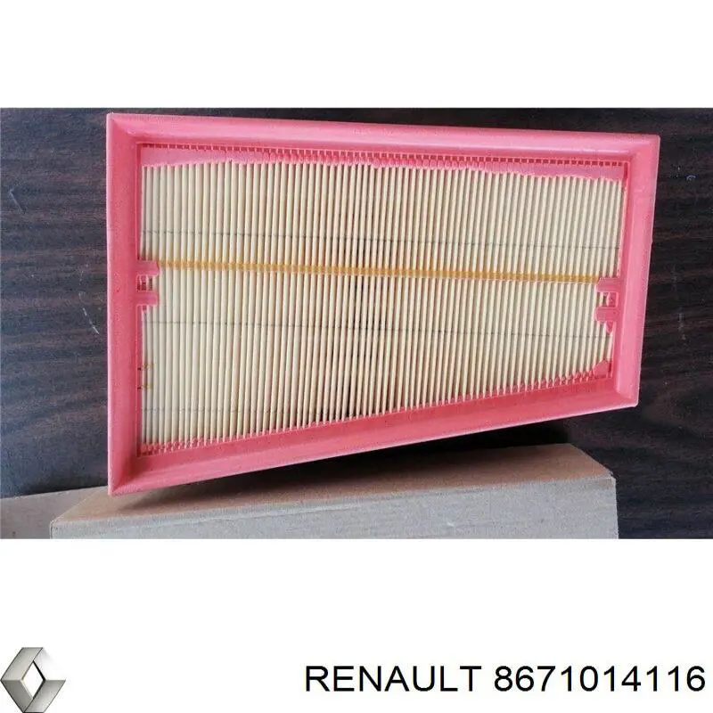 Елемент повітряного фільтра Renault (RVI) 8671014116 ціна, від 6.60 USD