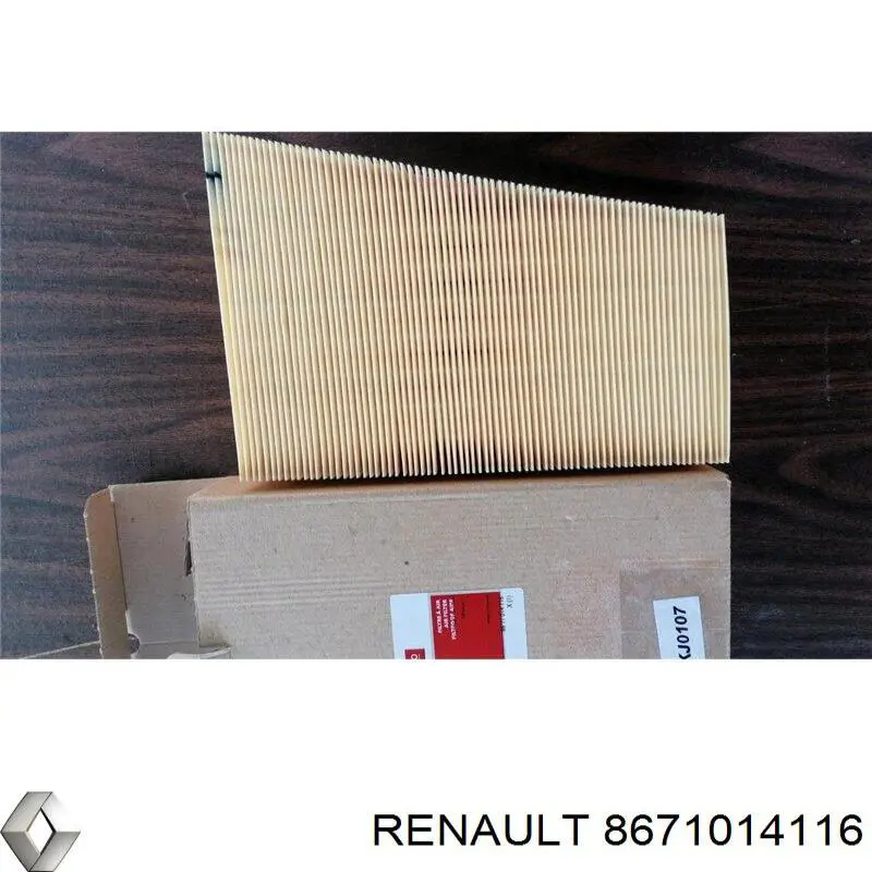 8671014116 Renault (RVI) фільтр повітряний