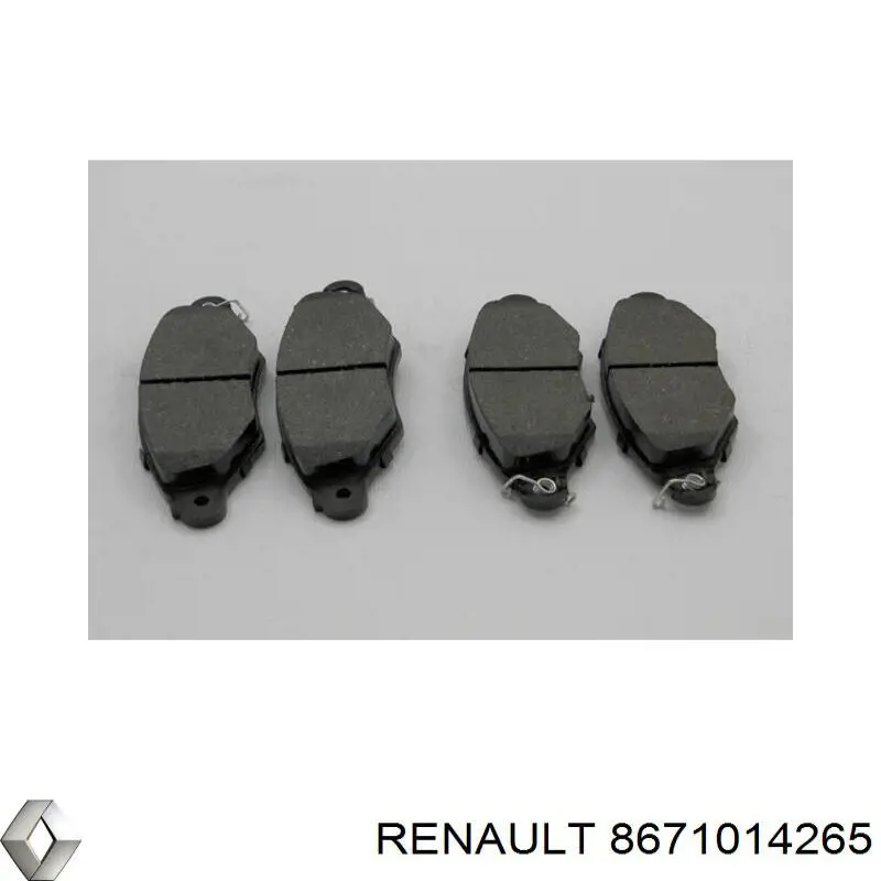 Гальмівні колодки Renault (RVI) 8671014265 ціна, від 18.42 USD