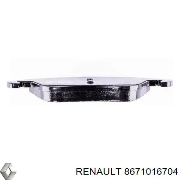 Тормозні колодки Renault (RVI) 8671016704