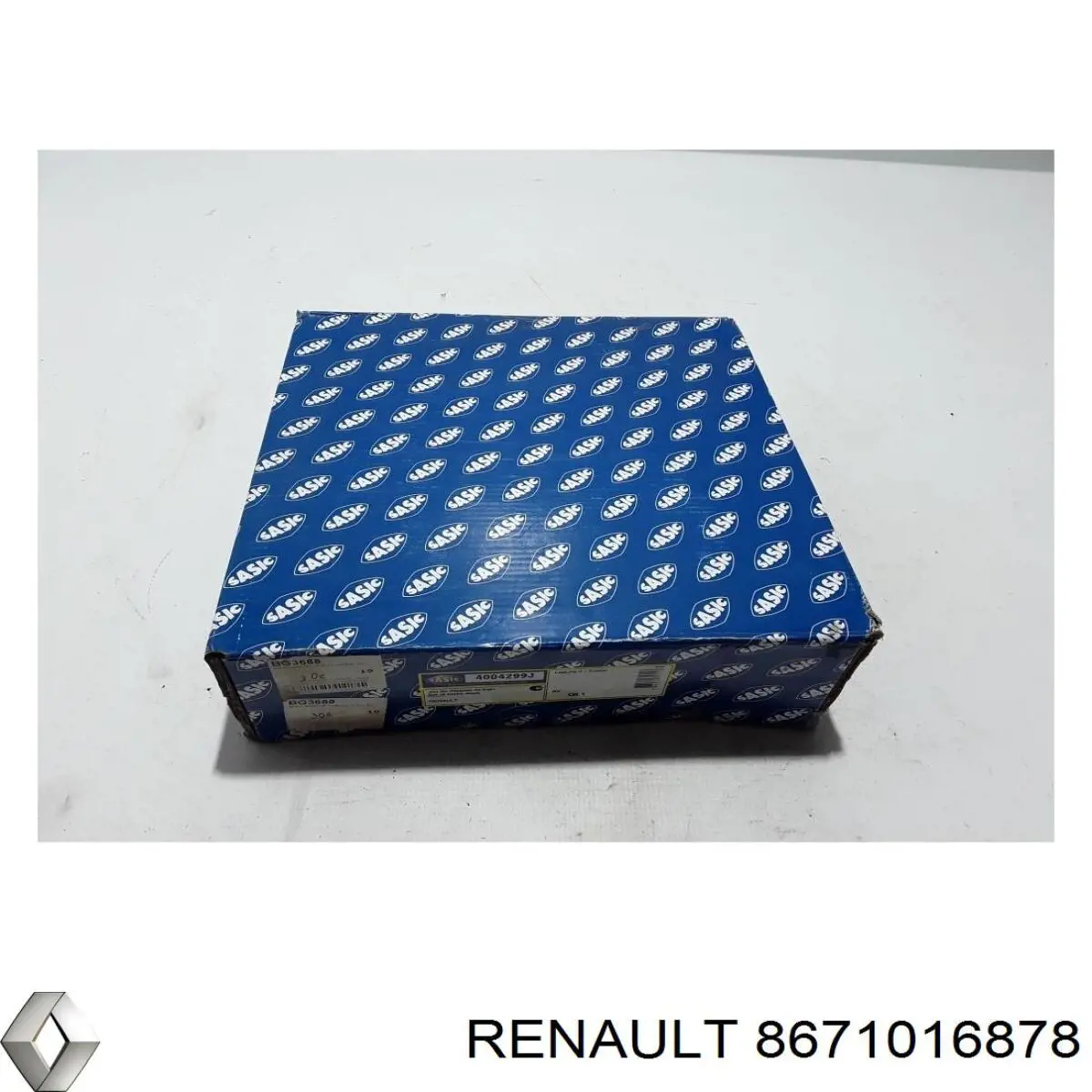 8671016878 Renault (RVI) диск гальмівний передній