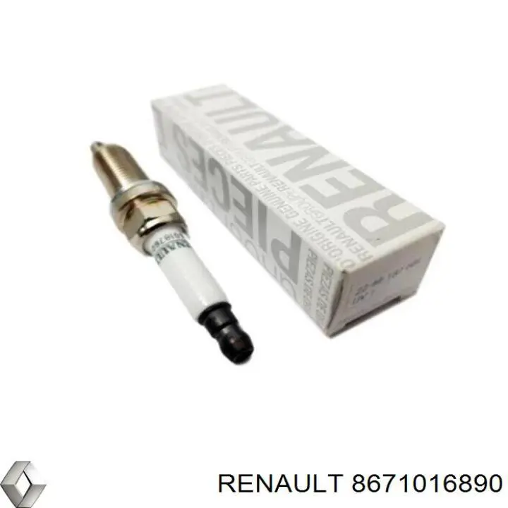 8671016890 Renault (RVI) свіча запалювання