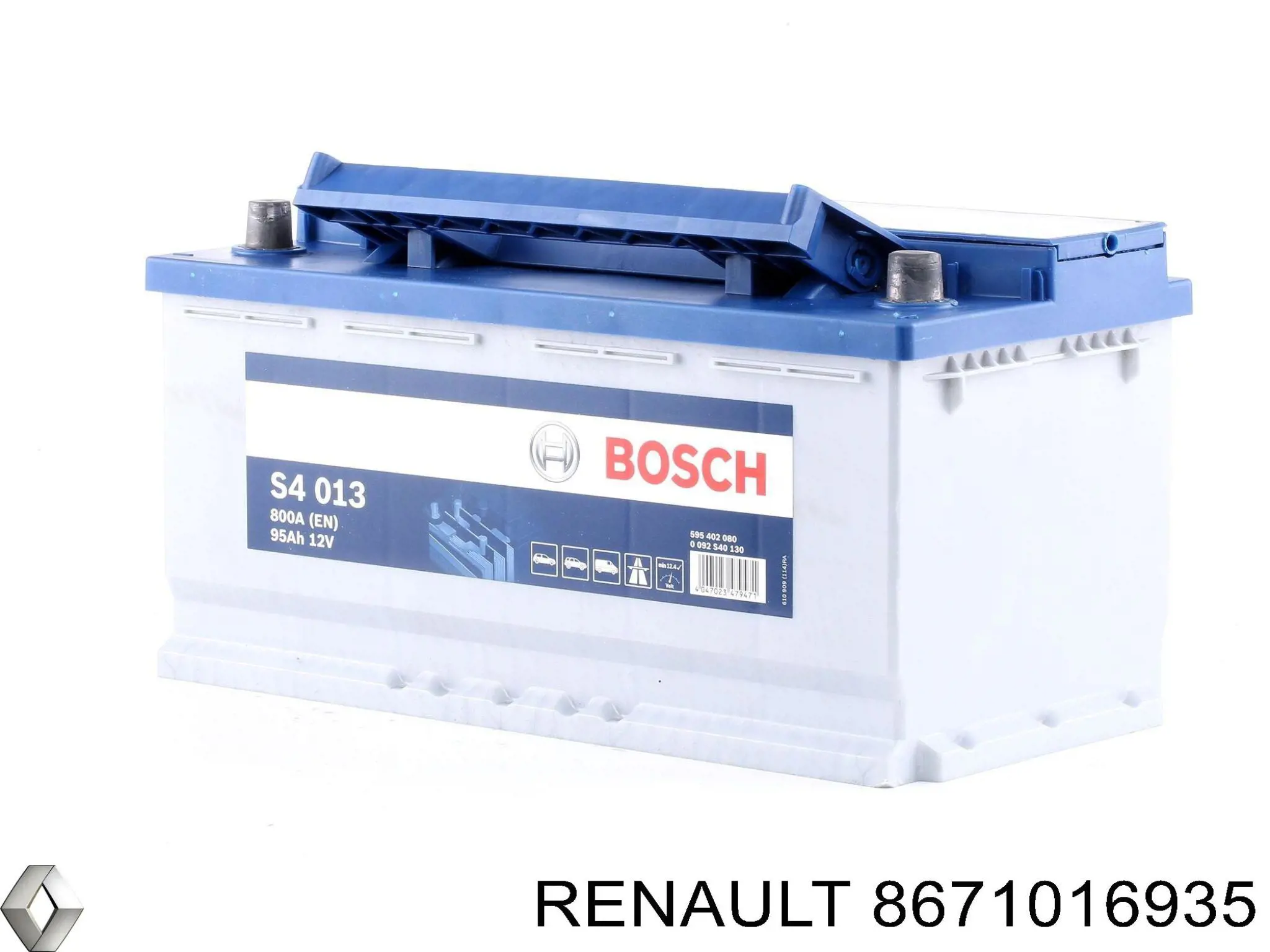 Батарея акумуляторна Renault (RVI) 8671016935 ціна, від 162.06 USD