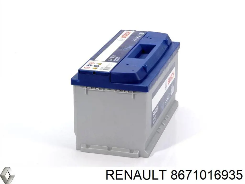Купити 8671016935 Renault (RVI) Автомобільна батарея