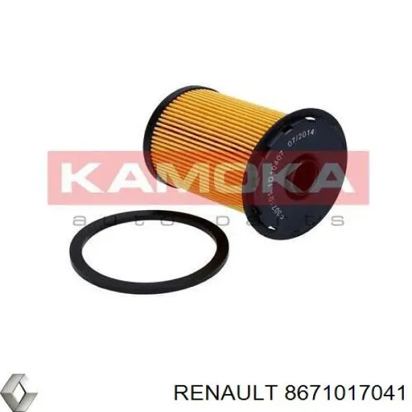 8671017041 Renault (RVI) фільтр паливний