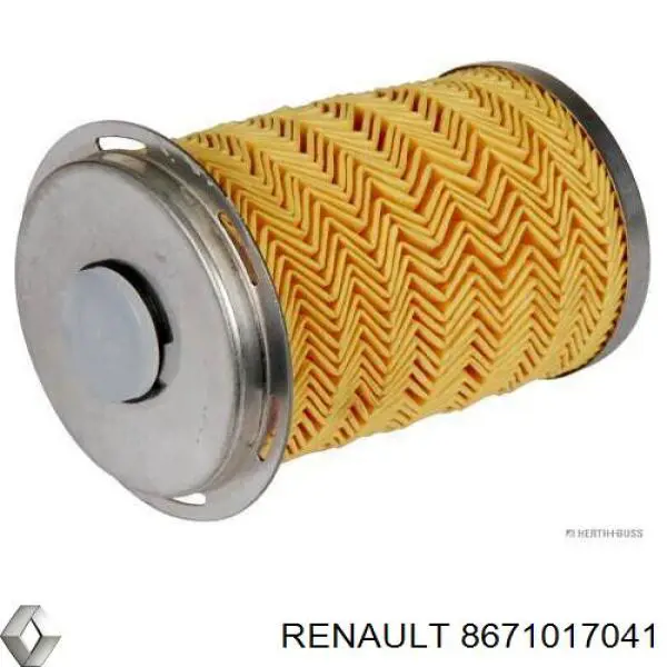 Паливний фільтр 8671017041 Renault (RVI)
