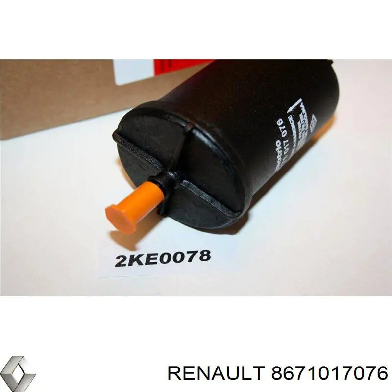8671017076 Renault (RVI) фільтр паливний