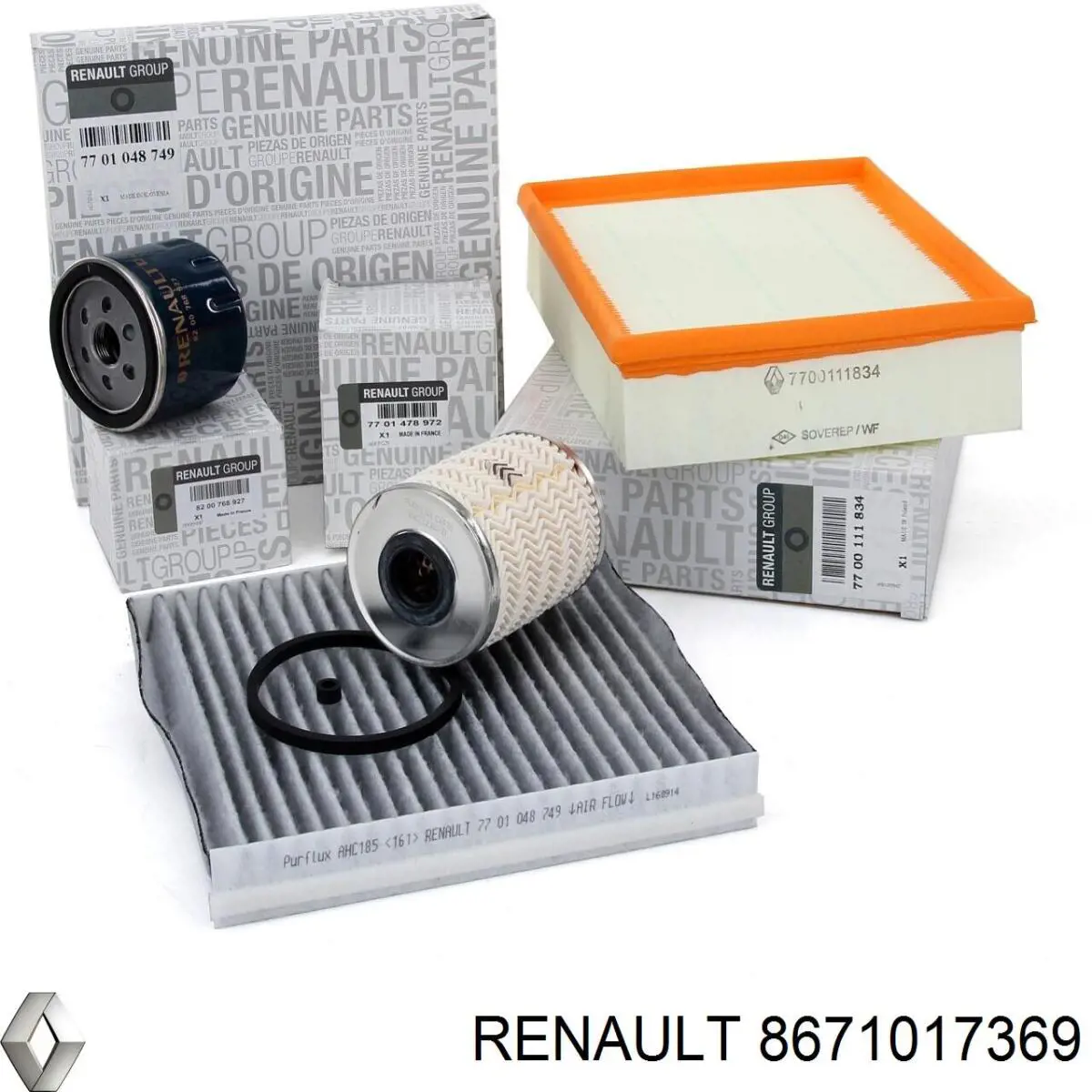 Купити 8671017369 Renault (RVI) Фільтр очищення масла відцентровий