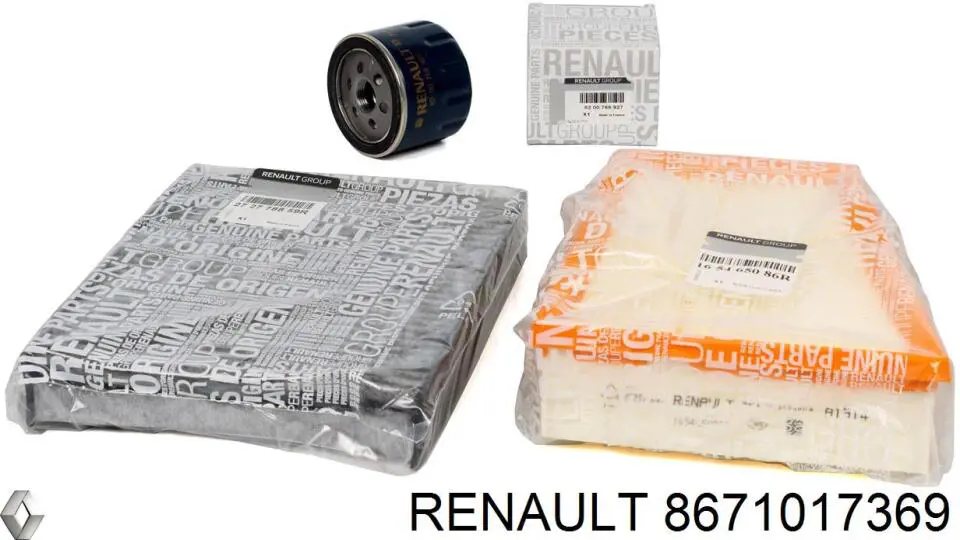 Масляний фільтр 8671017369 Renault (RVI)