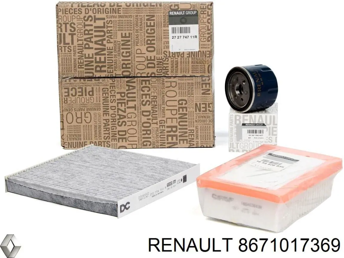 Масляний фільтр двигуна Renault (RVI) 8671017369 ціна, від 5.52 USD