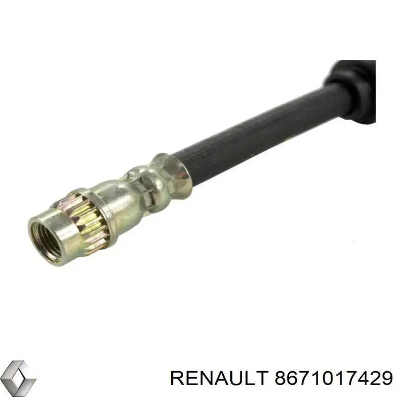 Шланг гальмівний задній 8671017429 Renault (RVI)