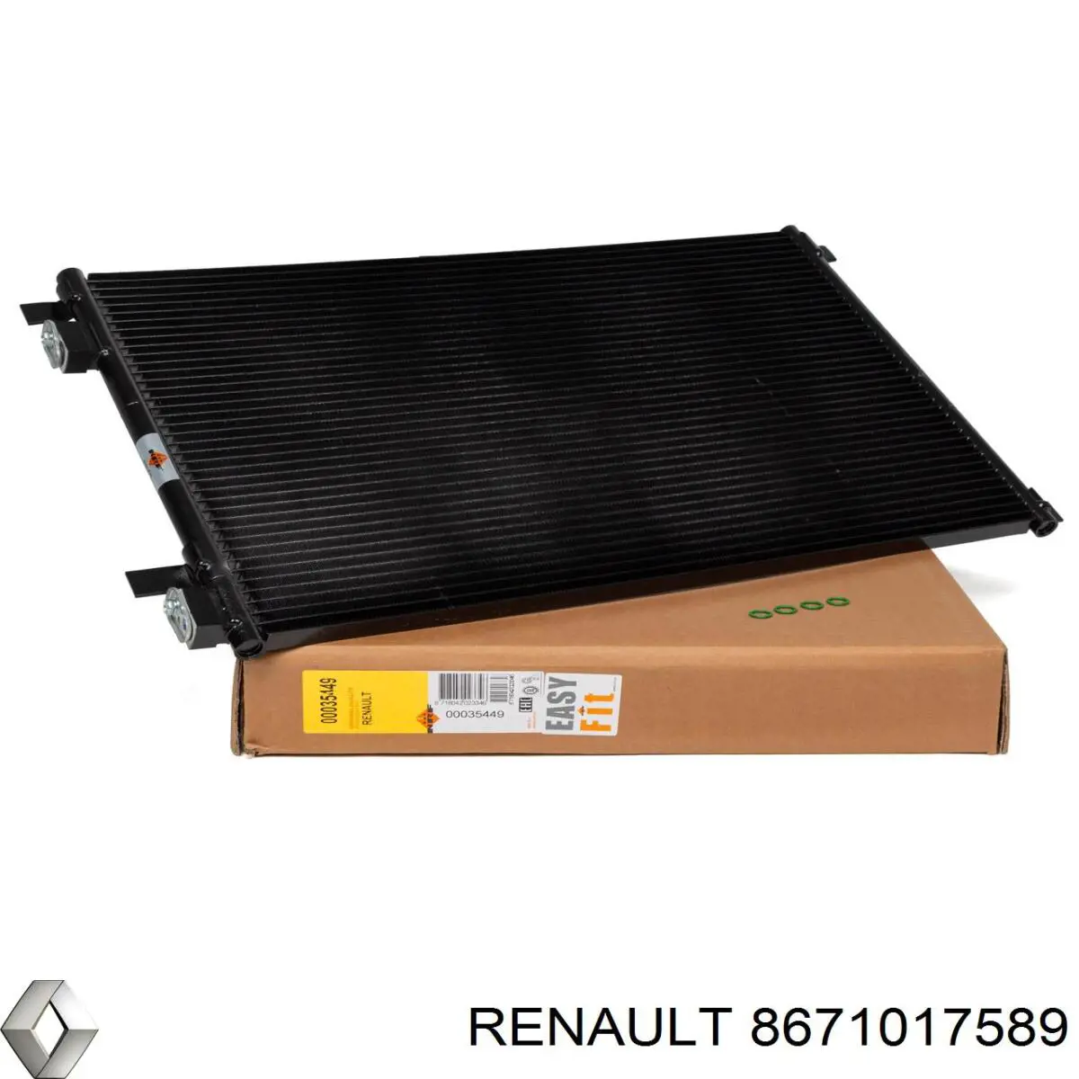 Конденсатор кондиціонера Renault (RVI) 8671017589 ціна, від 68.37 USD