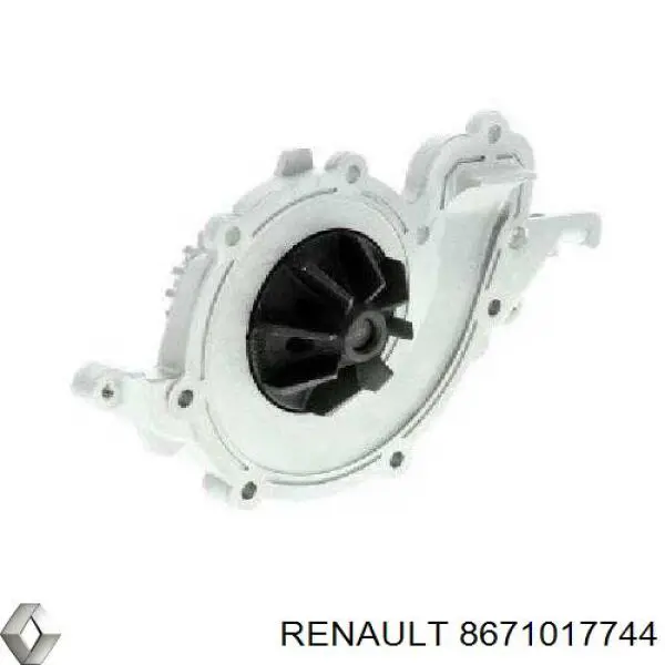 8671017744 Renault (RVI) помпа водяна, (насос охолодження)