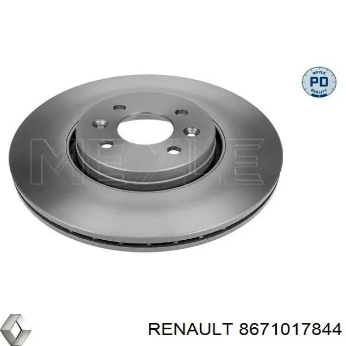 Купити 8671017844 Renault (RVI) Ротор гальмівний