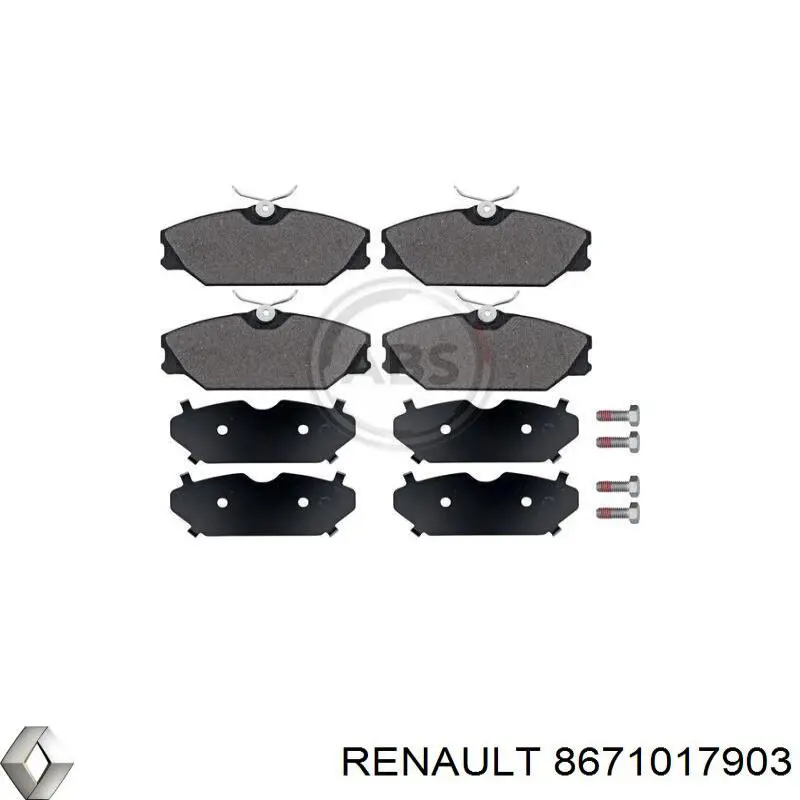 8671017903 Renault (RVI) Кріплення переднього амортизатора
