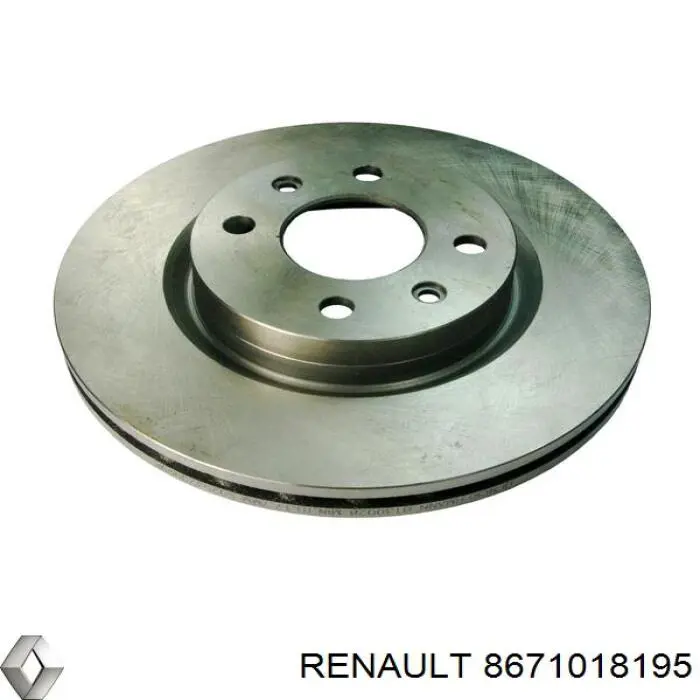 Диск переднього гальма Renault (RVI) 8671018195 ціна, від 29.14 USD