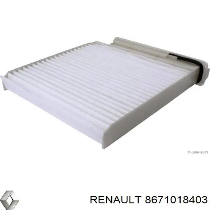 Фільтр повітряний обігрівача Renault (RVI) 8671018403 ціна, від 4.85 USD