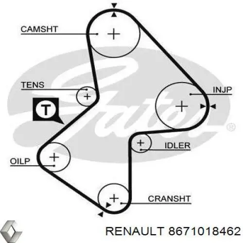  8671018462 Renault (RVI)