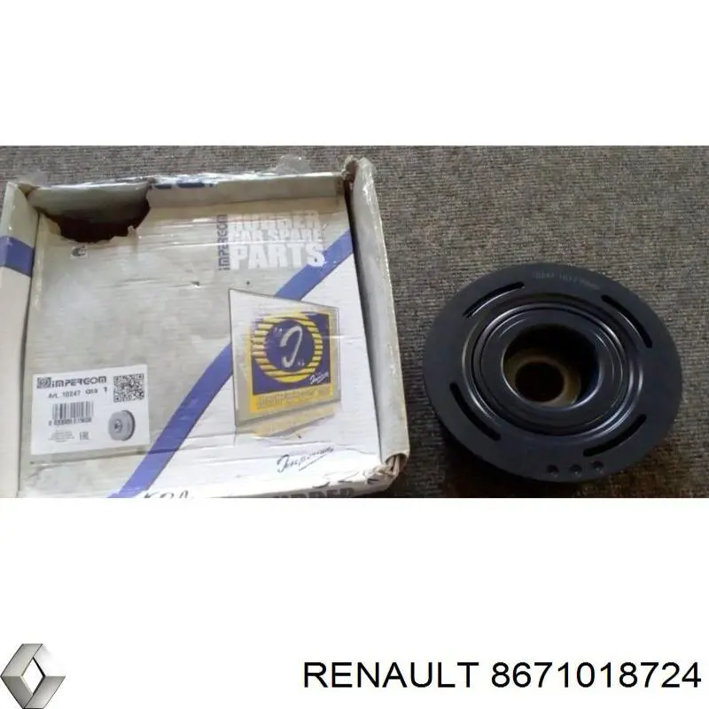 8671018724 Renault (RVI) Ремінь ГРМ, комплект