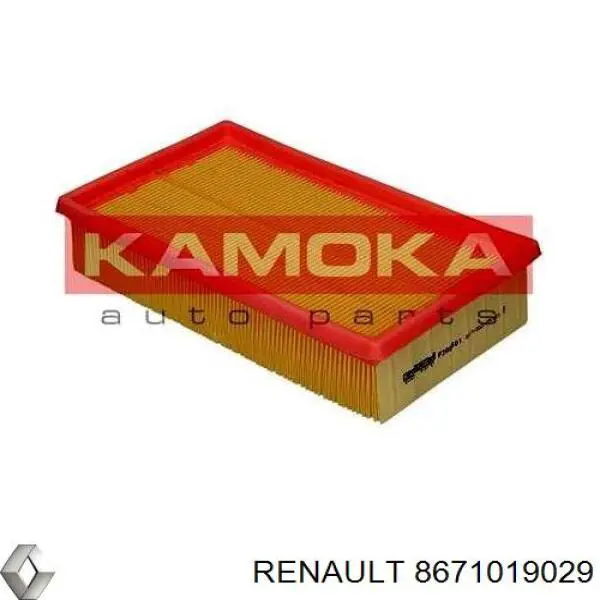 8671019029 Renault (RVI) фільтр повітряний