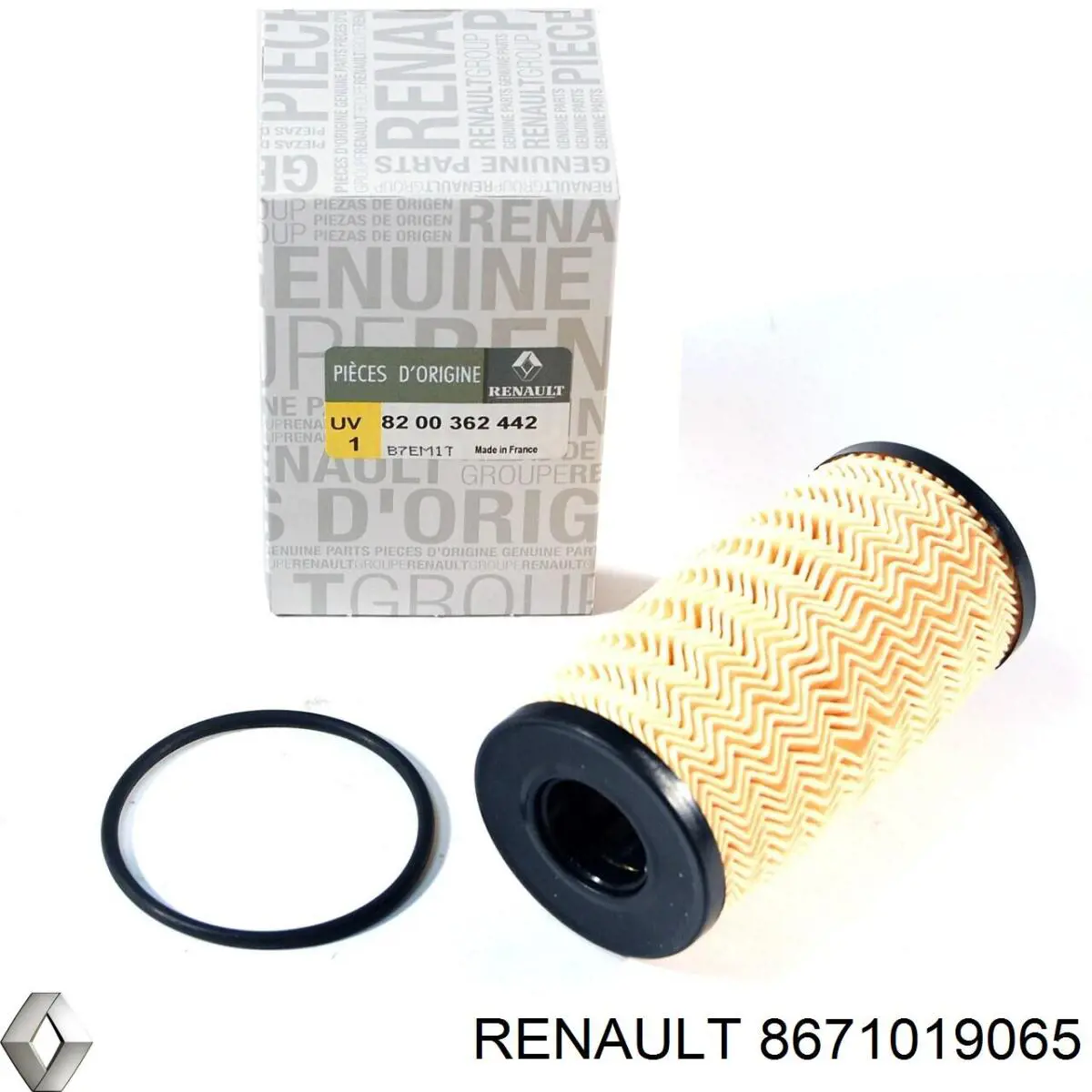 Елемент повітряного фільтра Renault (RVI) 8671019065 ціна, від 7.44 USD