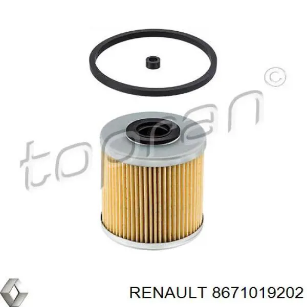 Купити 8671019202 Renault (RVI) Фільтр-відстійник палива грубої очистки