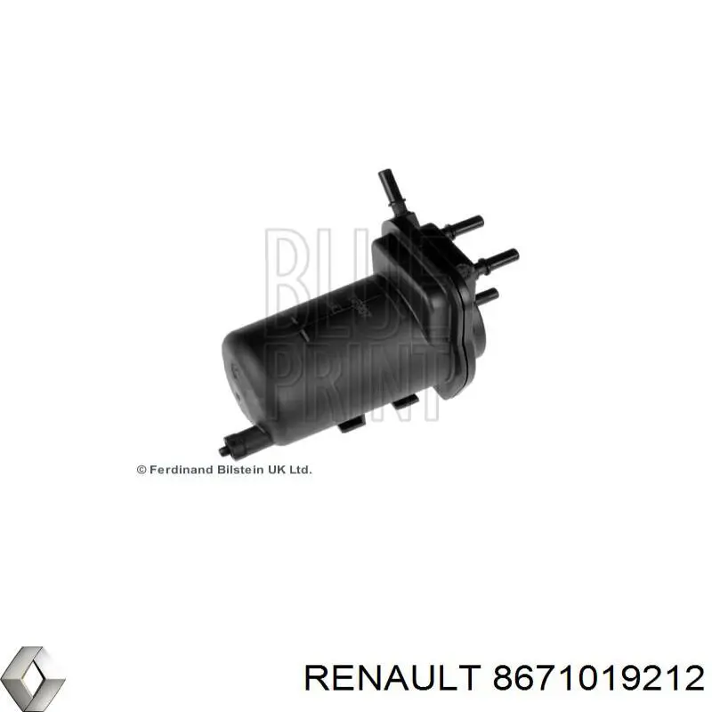 Фільтр тонкого очищення палива Renault (RVI) 8671019212 ціна, від 25.26 USD