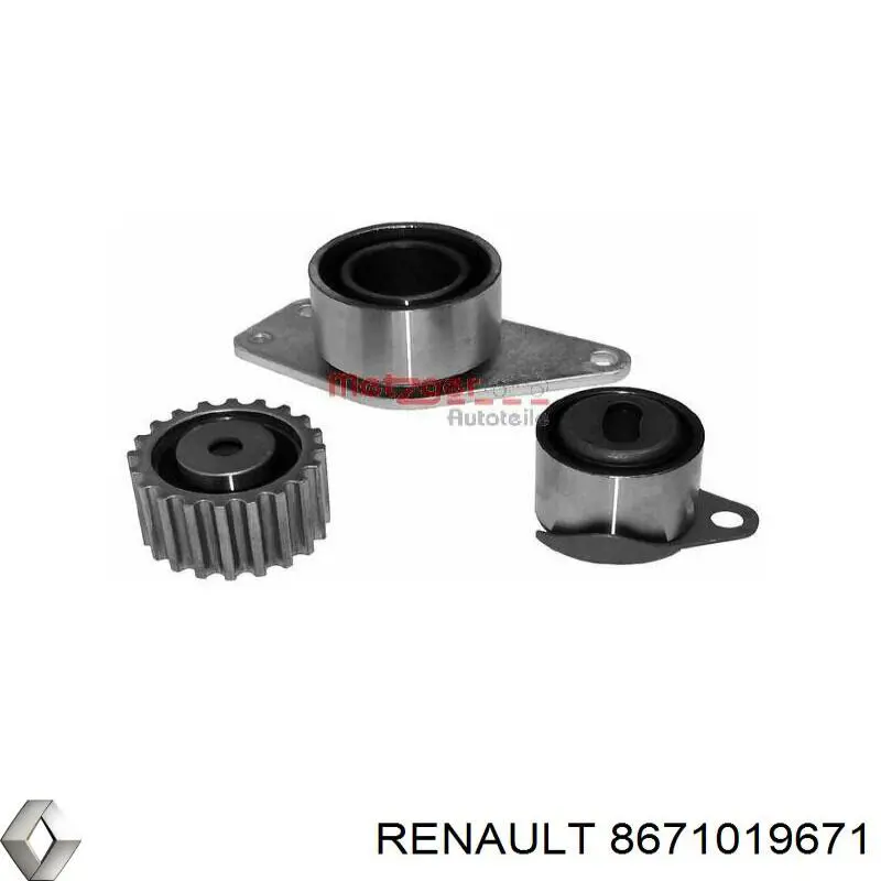 Комплект ГРМ Renault (RVI) 8671019671 ціна, від 89.00 USD