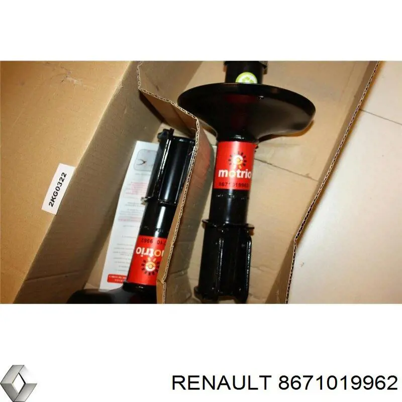 Амортизатор передній 8671019962 Renault (RVI)