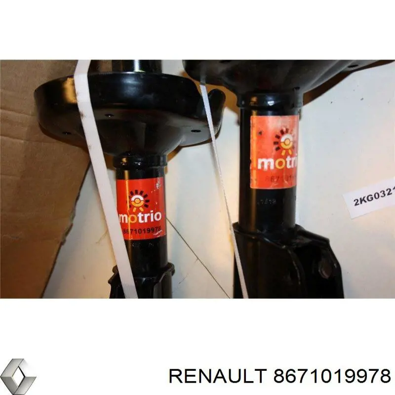 8671019978 Renault (RVI) амортизатор передній