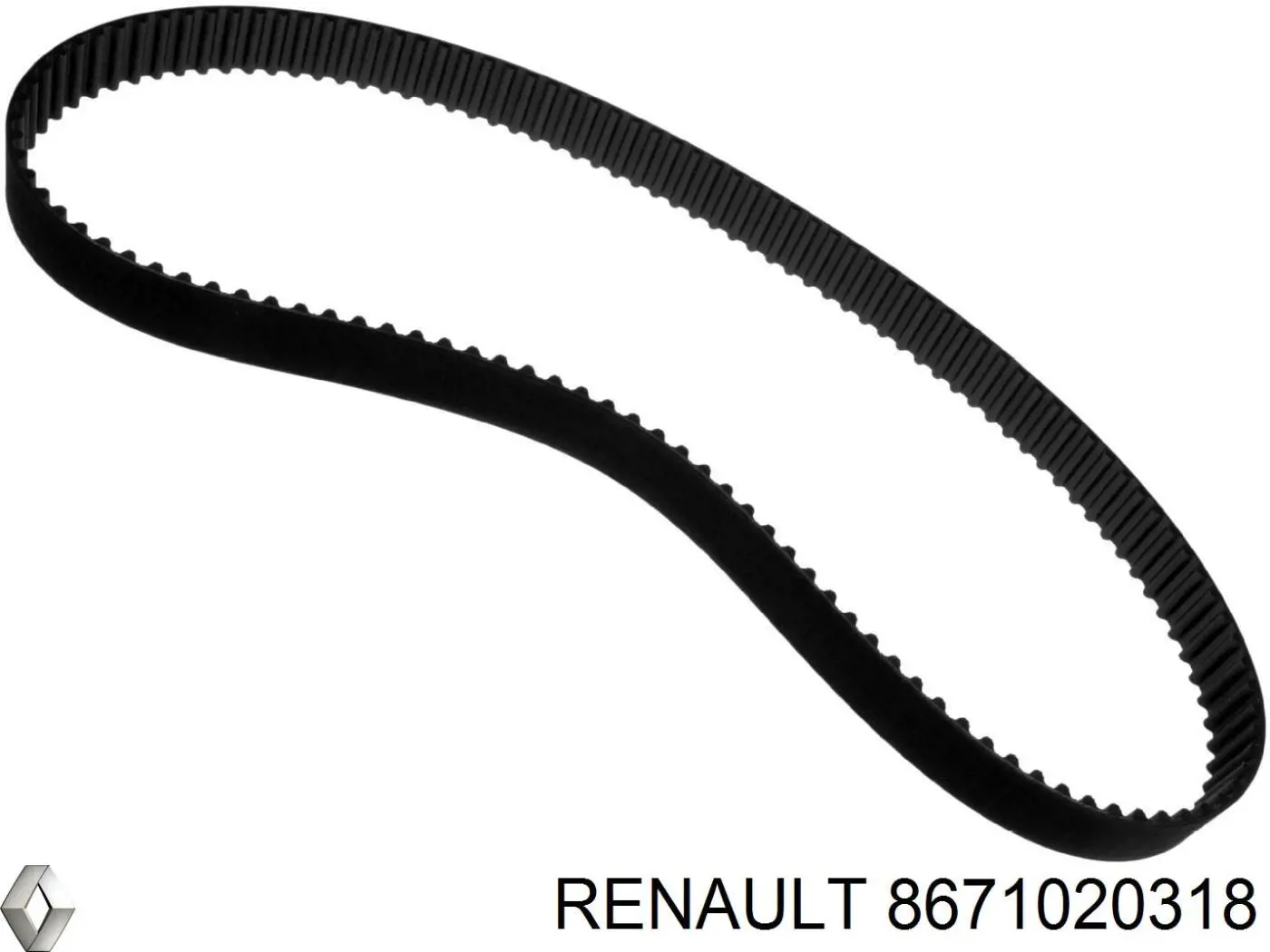 8671020318 Renault (RVI) ремінь грм