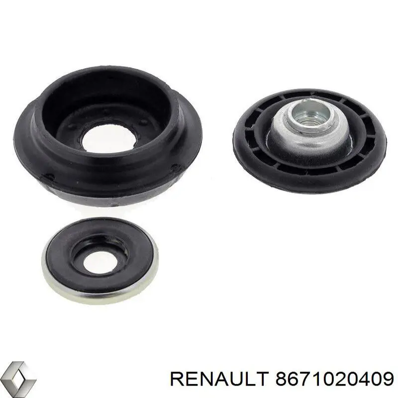 Опора стійки амортизатора переднього Renault (RVI) 8671020409 ціна, від 18.41 USD