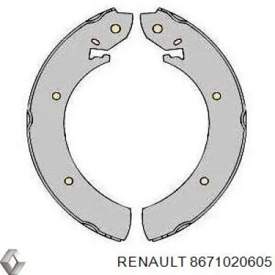 Купити 8671020605 Renault (RVI) Циліндр гальмівний колісний/робітник, задній