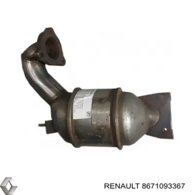 Конвертор-каталізатор (каталітичний нейтралізатор) Renault (RVI) 8671093367 ціна, від 197.20 USD