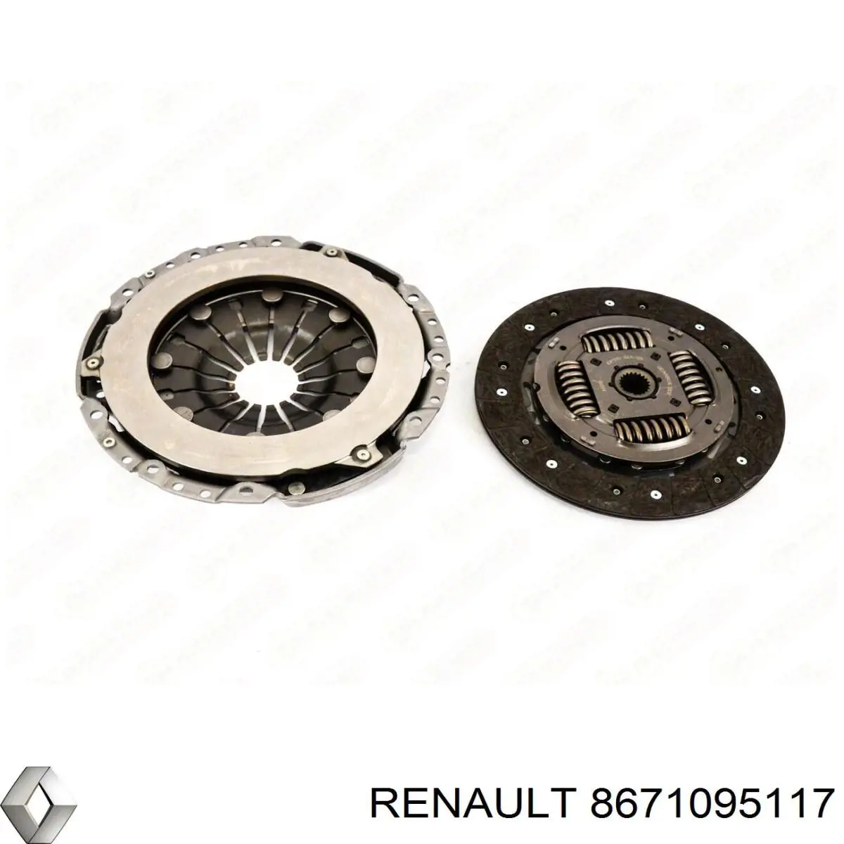 8671095117 Renault (RVI) комплект зчеплення (3 частини)