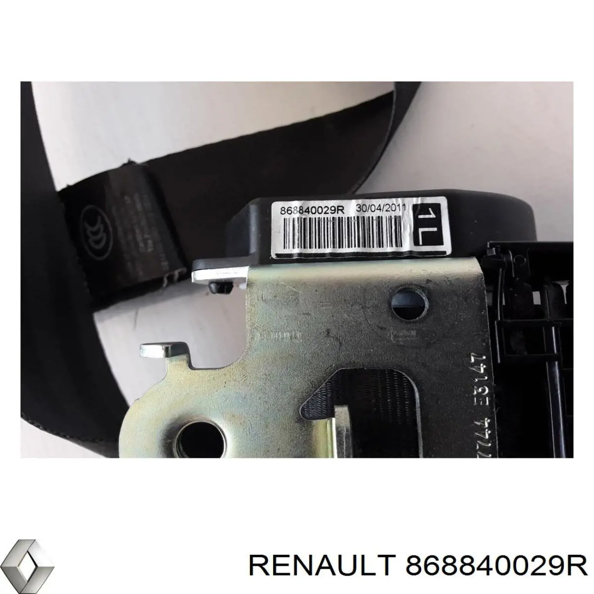 Пасок безпеки передній лівий Renault (RVI) 868840029R ціна, від 21.84 USD