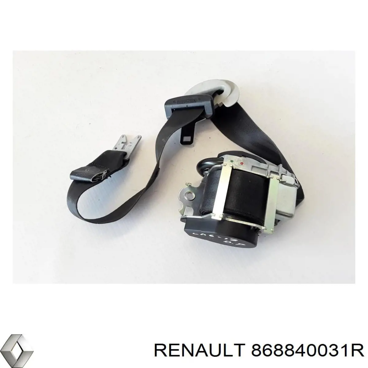 Пасок безпеки передній правий 868840031R Renault (RVI)
