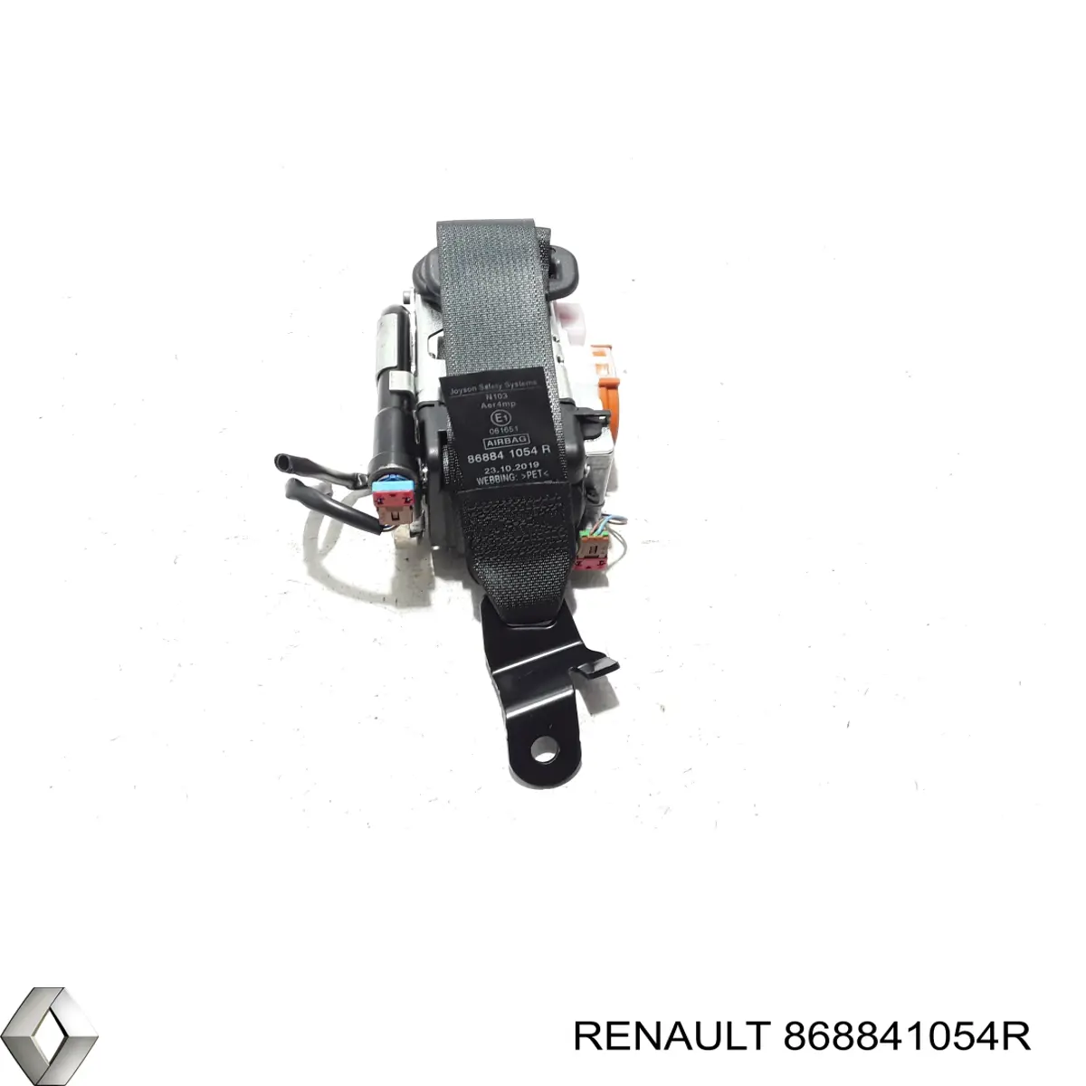 Пасок безпеки передній правий Renault (RVI) 868841054R ціна, від 368.44 USD