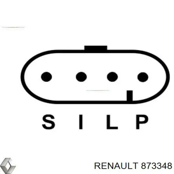 Купити 873348 Renault (RVI) Генератор