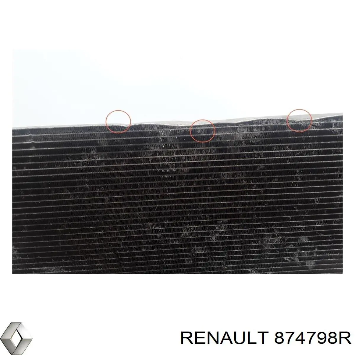 Конденсатор кондиціонера Renault (RVI) 874798R ціна, від 71.92 USD